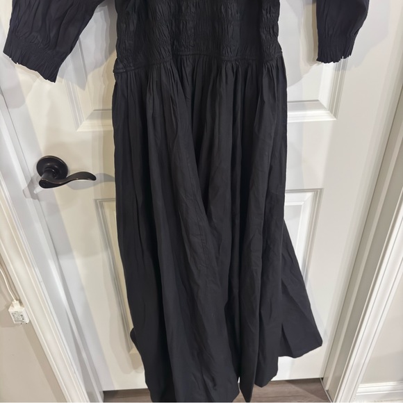 Doen Ischia Poplin Black Maxi Dress - Picture 14 of 14